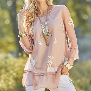 Suzanne Betro embroidered tunic